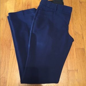 Size 4, dark blue Express columnist dress pants